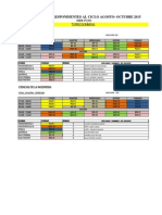 Horario Sede Puno