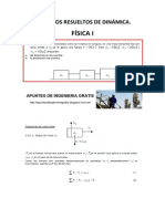 Ejercicios Resueltos de Dinamica. Fisica i