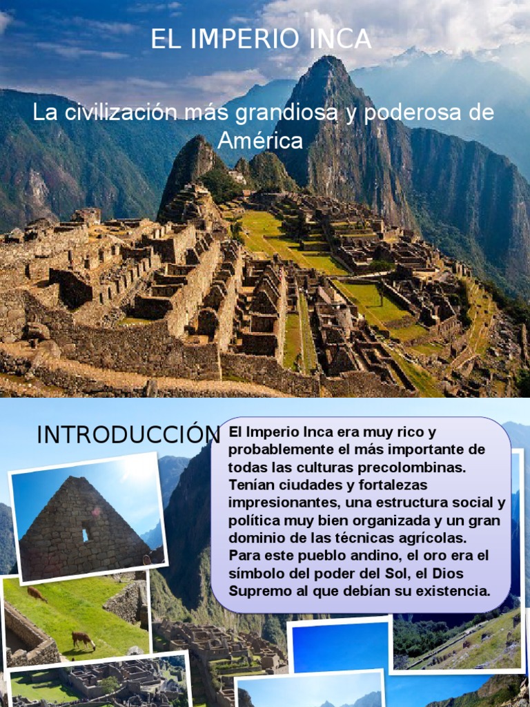 Inca - Presentacion | PDF | Imperio Inca | Francisco Pizarro