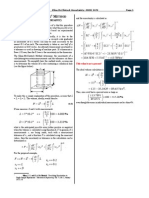 Kline-Mcclintock Method of Experimental Uncertainty