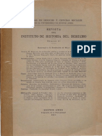 Revista de Historia Del Derecho, Nº11, 1960 - Artículo Zorroaquín Becú La Doctrina Jurídica de La Revolución de Mayo