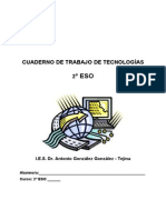 Cuaderno de trabajo Tecnología 2o ESO