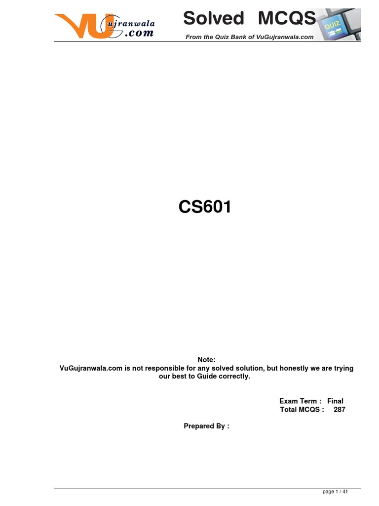 MCQS PDF Transmission Medium Error Detection And Correction