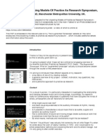 Unpacking Models of PaR Symposium - Presentation Script