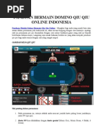 Download Panduan Bermain Domino Qiu Qiu Online Indonesia by Garin Kosasih SN279391086 doc pdf