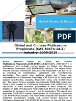 Market Research Report: Global and Chinese Fluticasone Propionate (CAS 80474-14-2) Industry, 2009-2019