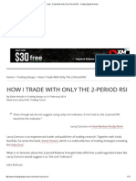 Simplify Your Trading With The 2-Period RSI