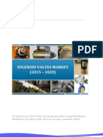 Solenoid Valves Market To Grow at A CAGR of 3.8% Till 2020
