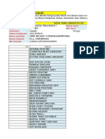 Contoh Format Daftar Nilai - DKN-AKT I
