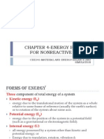 Energy Balance for Nonreactive Systems (EBNRS