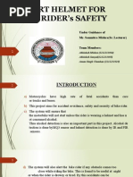 Download Smart Helmet for Bike Rider Safety Final Ppt - Copy 2 by Abhishek Mishra SN279429451 doc pdf