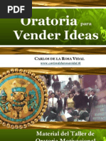Download Carlos de la Rosa Vidal - Oratoria para Vender Ideas by Conferencista Motivacional SN279431 doc pdf