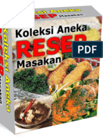 Koleksi Resep Masakan Indonesia