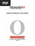 Manual de Redação O Estado RJ