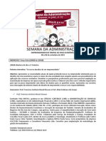 8 A 10 Semana Da Administração 2015