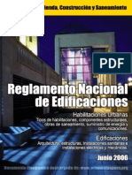 Reglamento Nacional de Edificaciones