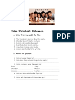 Video Worksheet: Halloween.: A. Write T For True and F For False