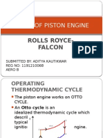 Study of Piston Engine: Rolls Royce-Falcon