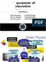 Tujuan Pendidikan Agee - 2