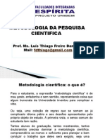 Metodologia Científica