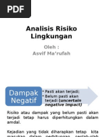 Download Analisis Risiko Lingkungan by Asvif Marufah SN279484014 doc pdf
