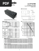 Panasonic SMF Vrla Battery 12v 150ah