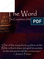 The Word - The Compilation of The Bible