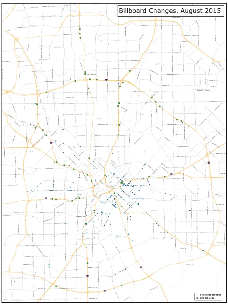 Dallas Billboard Changes Overview | PDF | Nature