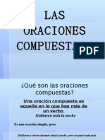 Las Oraciones Compuestas