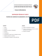 IT_10_2011-Controle de Materiais de Acabamento e de Revestimento