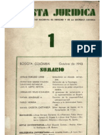 Cayetano Betancur, Primitivismo en El Derecho (1943)