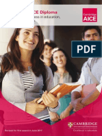 Aice Diploma Brochure 2017 and Beyond