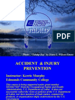 Preventing Accidents and Injuries