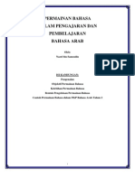 Permainan Bahasa Dalam Pengajaran Dan Pembelajaran Bahasa Arab