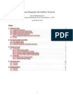 Teoremas de Integrales en Analisis Vectorial