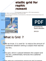 Non-Metallic Grid For Radiographs PPT by DR - Ali