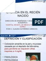 Ictericia en El ReciÉn Nacido