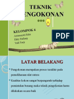 TEKNIK PENGOKONAN