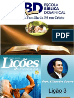 EBD Família Da Fé 03082014 (Os Profetas Menores - Joel L3)