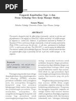Download Pengaruh Kepribadian Type a Dan Peran Terhadap Stres Kerja Manajer Madya by vicalboy SN27953890 doc pdf