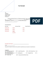 Share Blank Tax Receipt For Parents