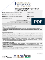 Uk-student-recruitment-Officer London Srao Todd