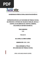 ATENCIÓN A VÍCTIMAS DE VIOLENCIA FAMILIAR, SEXUAL Y CONTRA LAS MUJEREs