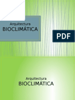 Notas de Aquitectura Bioclimatica