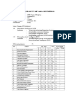 laporan pelaksanaan remidial