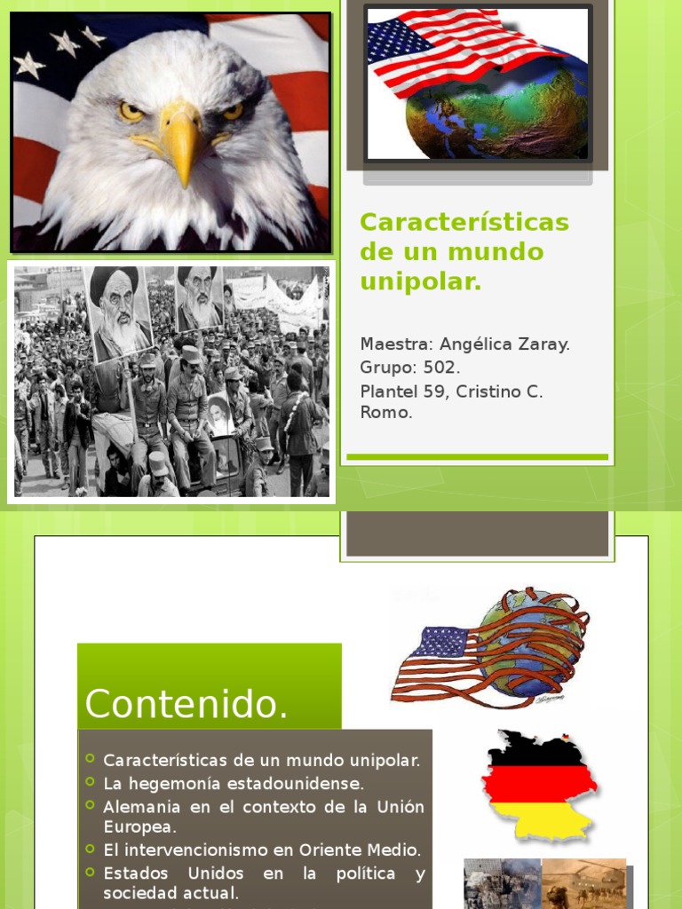 Mundo Unipolar y Hegemonía Global | PDF | Kuwait | Relaciones ...