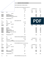 Análisis de Precios Unitarios Proyecto Nichos