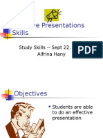 Presentations Skills
