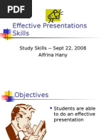 Presentations Skills