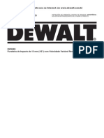 Manual Dewaltt DW508S